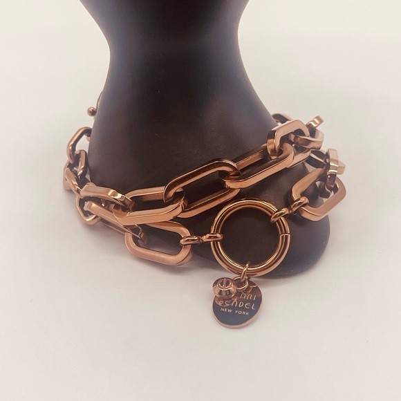 Henri Bendel Rose Gold Chain Bracelet - Picture 1 of 5